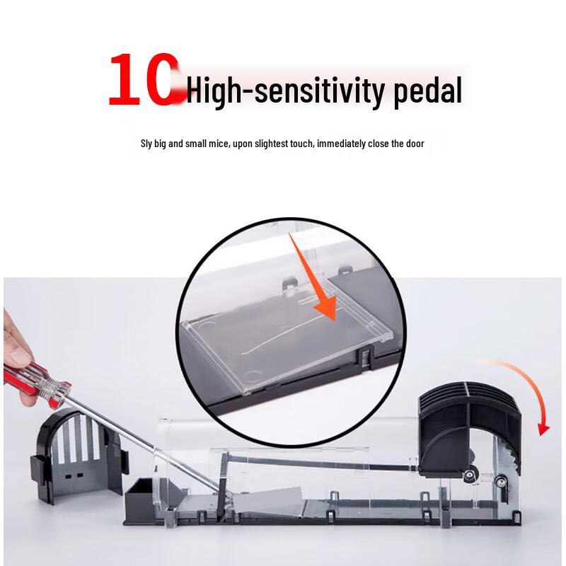 Mandeli Automatic Lock Continuous Mousetrap