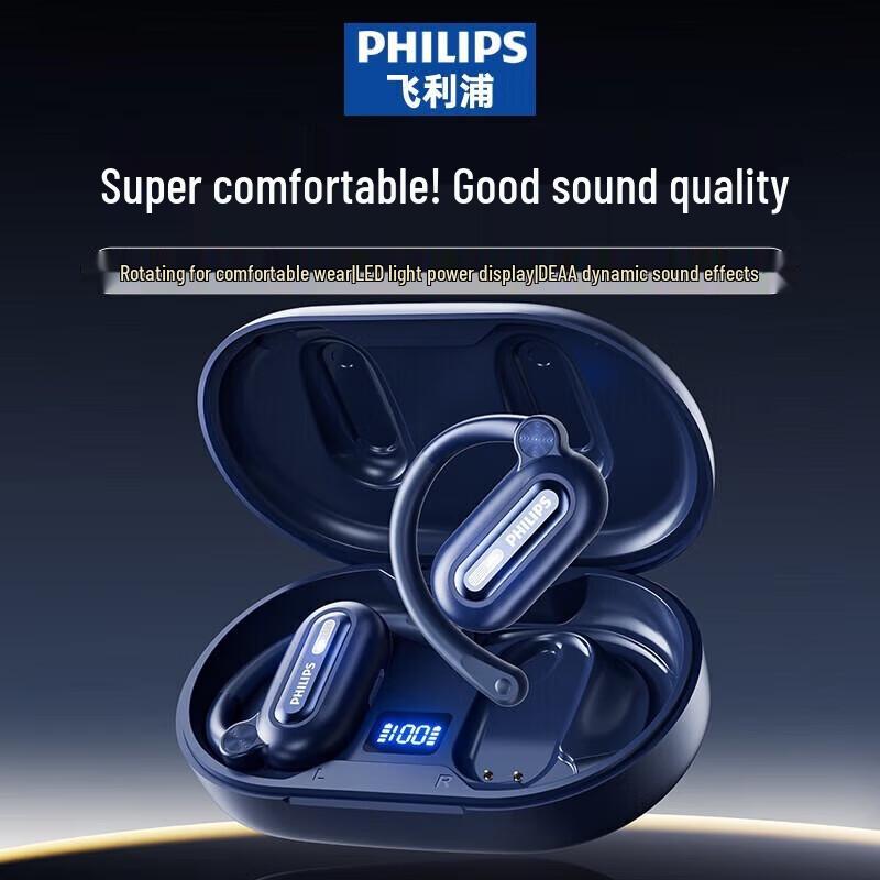 

Philips TAT4769 Open-Ear Sports Bluetooth Earbuds