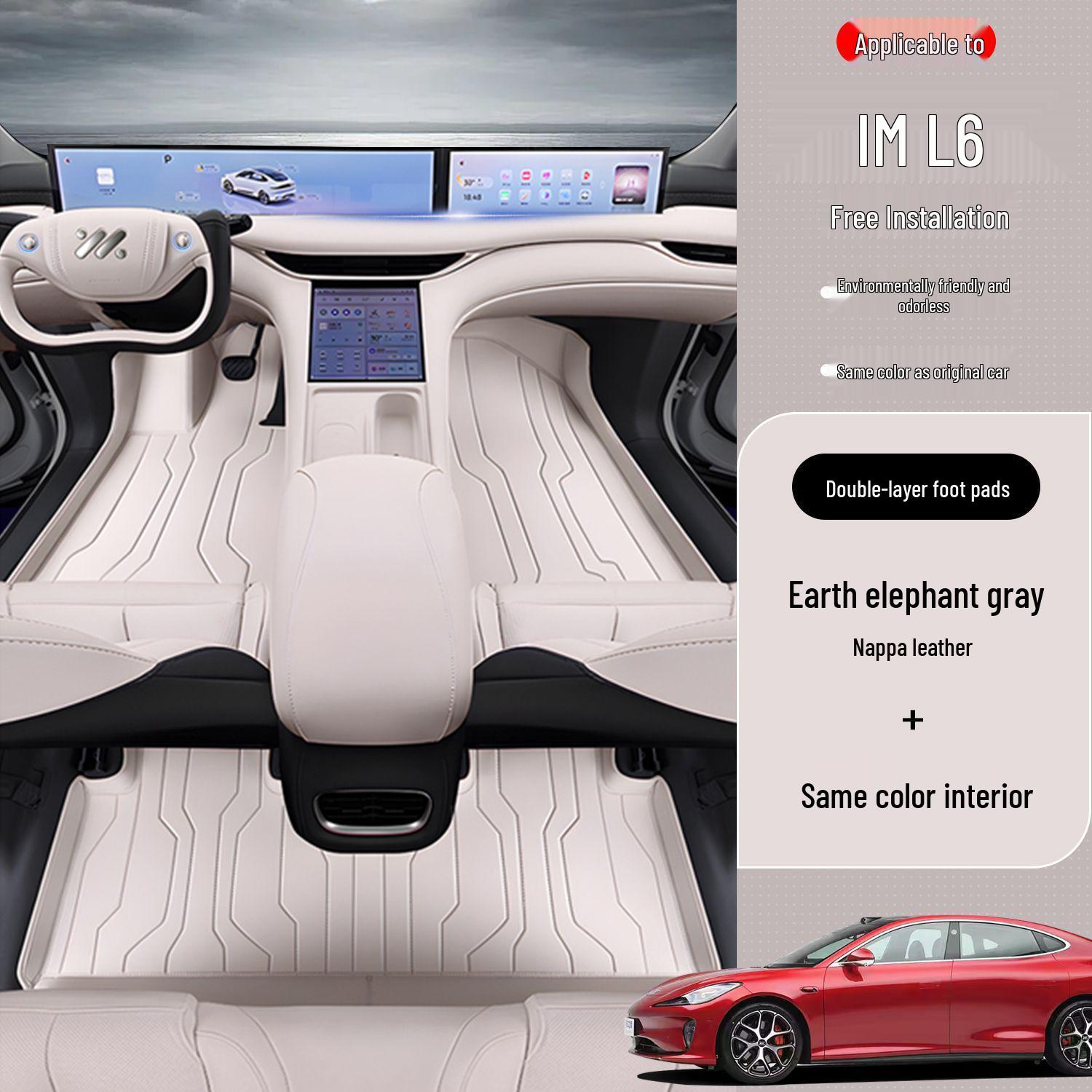 

2025 ZEEKR L6 Compatible Floor Mats, Body Kits, Interior Carpet, Trunk Mats 2024-2025 ZEEKR L6