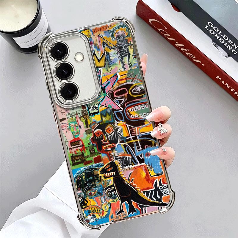 Graffiti Fashion Art Soft Phone Case For Samsung A17 A27 A07 A37 A57 A16 A56 A15 A55 A14 A54 A13 A53 A26 A36 A25 A35 A24 A34 A23