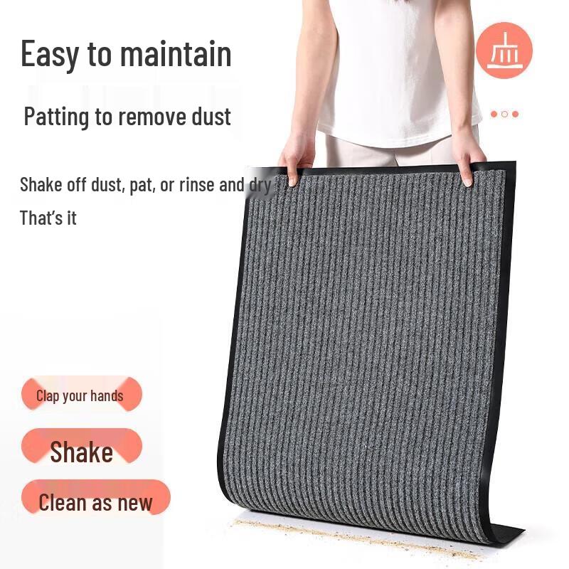 Mi Ling Slanted Stripe Entrance Mat