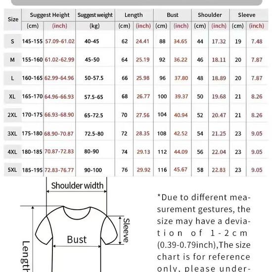 Men's T-Shirt Unisex All Cotton Round Neck Y2K Retro Trendy Pattern Printed Short-Sleeved Shirt