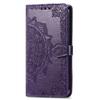 For OnePlus Nord CE4 Lite 5G/Oppo K12x 5G (China) Case Mandala Embossed Design Leather Wallet Phone Cover
