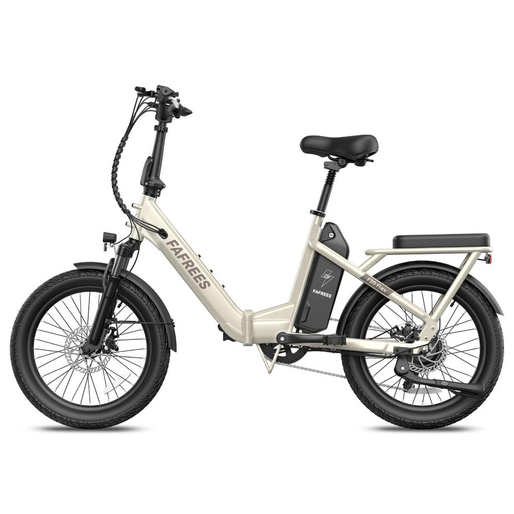 Elektrofahrrad Fafrees F20 Flex 20" Reifen 250W Motor Faltbares City E-Bike Höchstgeschwindigkeit 25 km/h Doppelscheibenbremsen 36V 25Ah Maximale Zuladung 140 kg