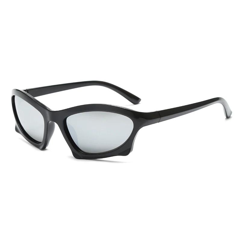 

Fashion Punk Fishing Sunglasses Women New 2000 S Sports Sun Glasses Goggle Men Trends Polygon Eyeglasses Wrap Around Shades