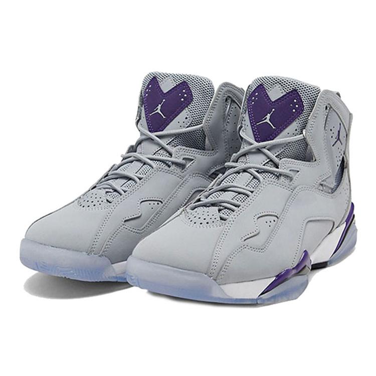 Air Jordan True Flight 'Wolf Grey Purple' 342964-051