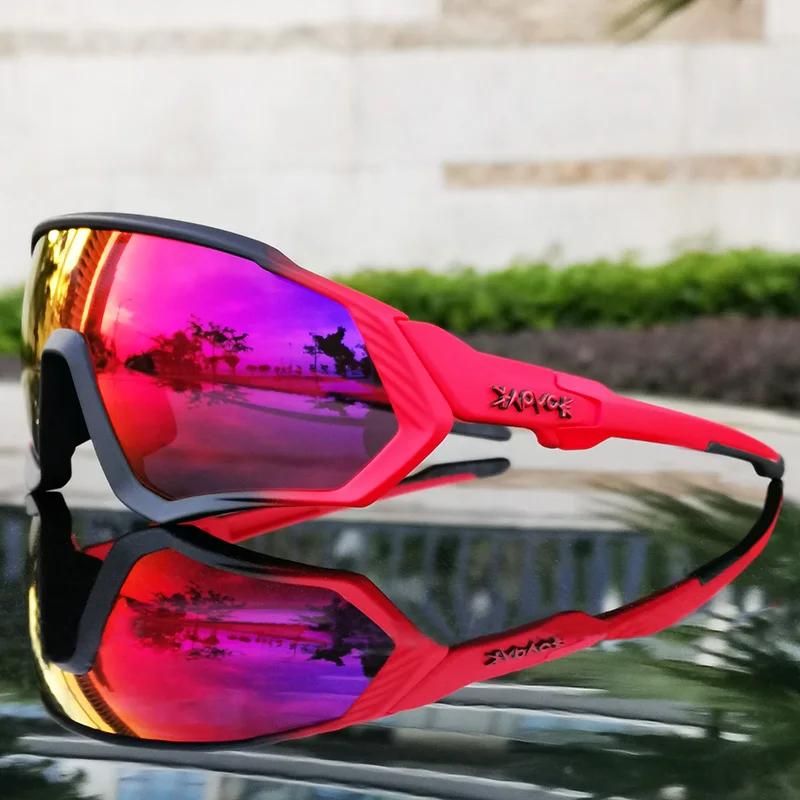 Kapvoe Marque Hommes Lunettes de Soleil Pêche Randonnée Vélo Femmes Lunettes Vélo de Route Lunettes Vélo Lunettes de Cyclisme Oculos Ciclismo