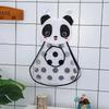 1pc Cute Panda Bath Toys Mesh Net Storage Bag Strong Suction Cups Bath Game Bag Bathroom Organizer Water Toys