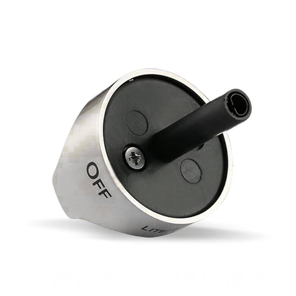Replacement Burner Control Knob for GE Stoves Metal Fits CGS98 55SET1SS CGS985SET2SS Precise Temperature Control