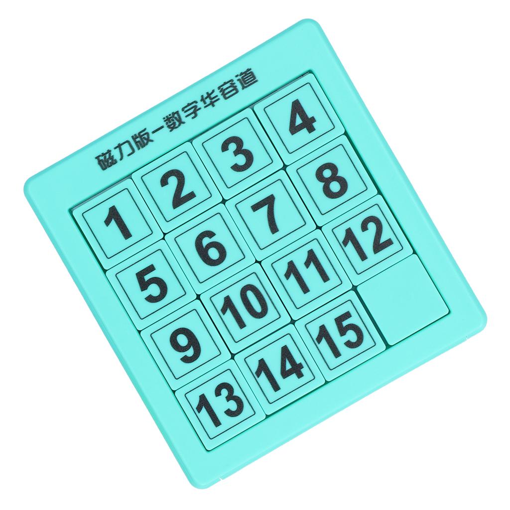 2‑In‑1 Numbers Puzzle Toy Magnetic Drawing Board Toy Children Kids Desktop Puzzle Toy
