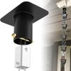 Replacement Rain Chain Gutter Adapter Easily Installation Functional for Outdoor Downspout Outlet Practical Repair Parts