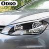 TPU Car Headlights Taillights Black Protective Film Transparent Sticker Refit For Volkswagen VW Golf 7 8 MK7 MK7.5 MK8 2014-