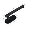 No Punching Self Adhesive Towel Holder Simple Plastic Toilet Roll Paper Holder Bathroom Kitchen Wall Storage Stand Home Decor