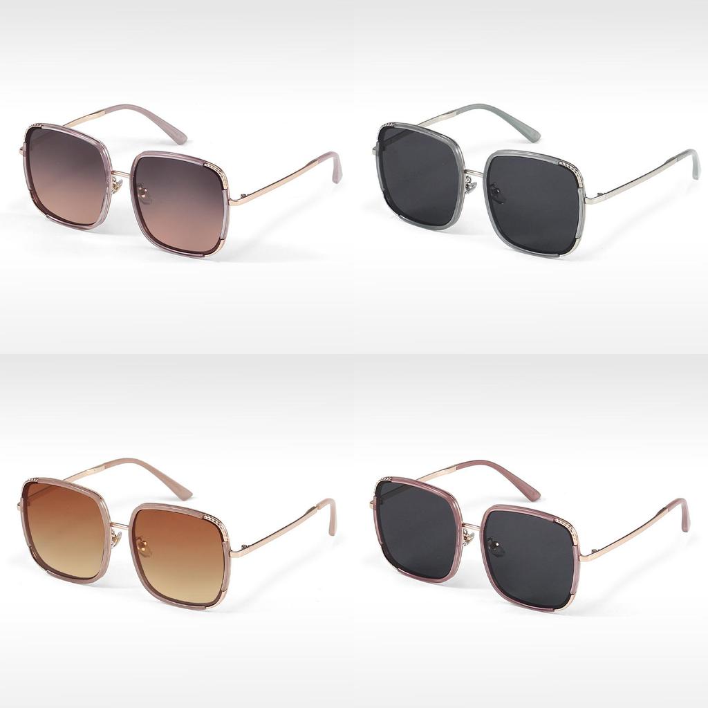 Oversized Nylon Nonpolarized Womens Fashion Sunglasses Uv Sun Protection