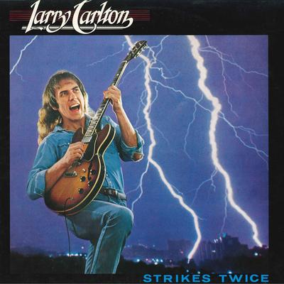 LP Record LARRY CARLTON - Strikes Twice P10649W WARNER BROS 1980 Japan Obi Jazz