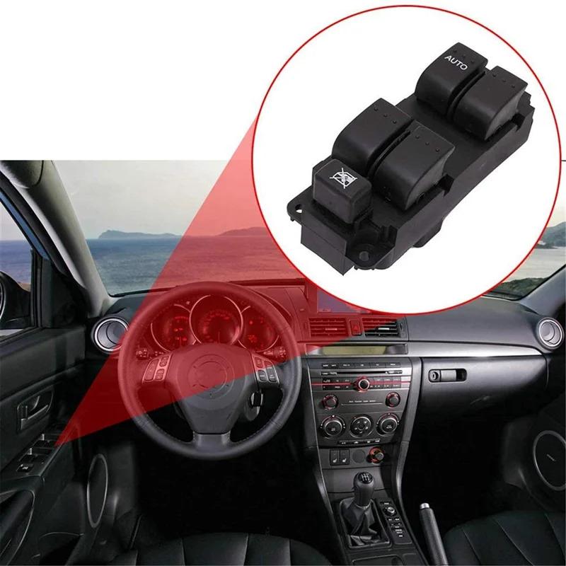 A040-New High Quality Car Window Lift Switch Electric Window Switch BN8F-66-350A BN8F66350A For Mazda 3 2004-2009