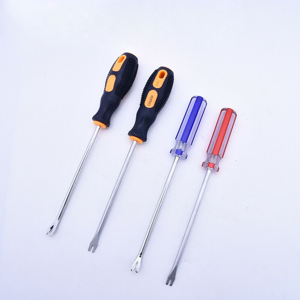 Multifunctional Pry Bar Soft Grip Upholstery Crowbar Nail Puller Tack Nail Lifter Staple Remover