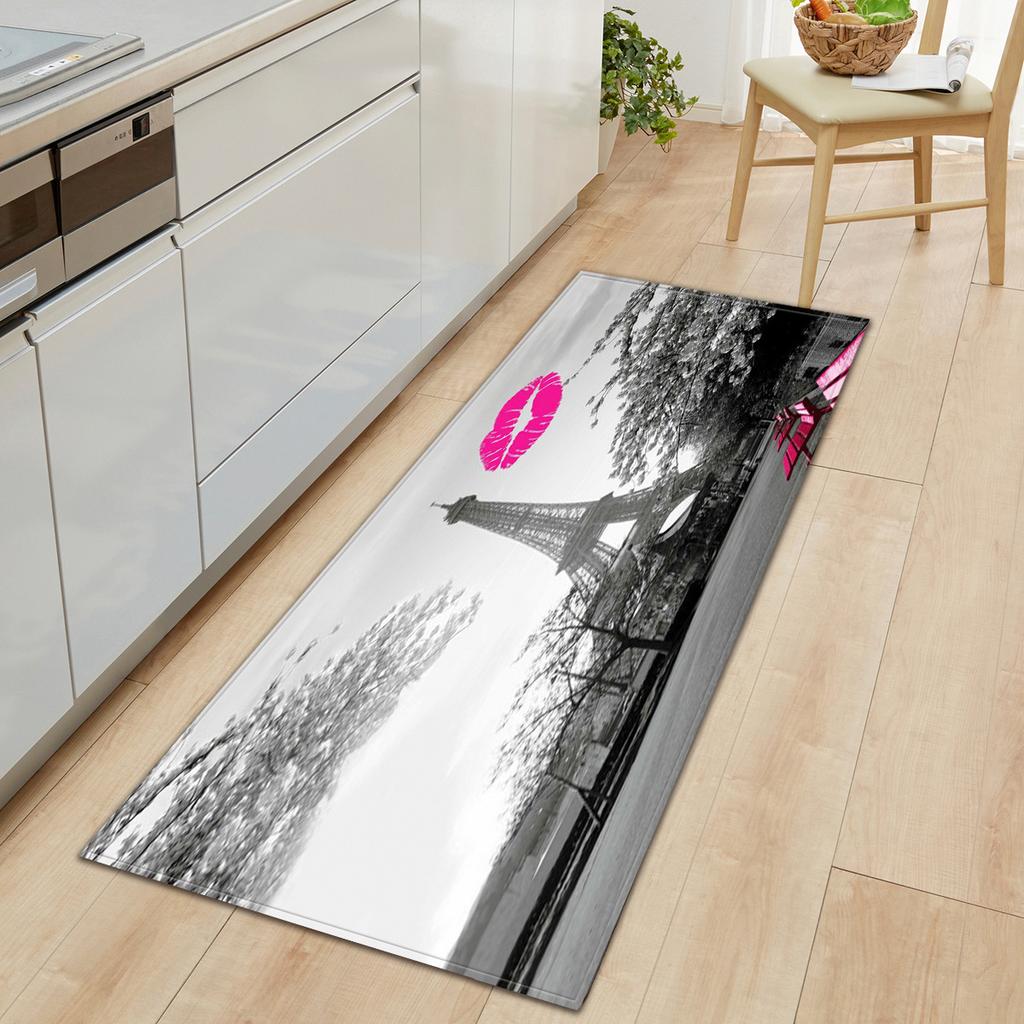 Creative Tower Water Absorption Non-Slip Entry Pad Foot Pad Toilet Kitchen Floor Mat Bedroom Living Room Carpet