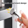 Magnetický hák Bez vrtání Pohodlný k přemístění Hák Bez zanechání stop Odnímatelná základna Designový hák pro lednici Železná dvířka