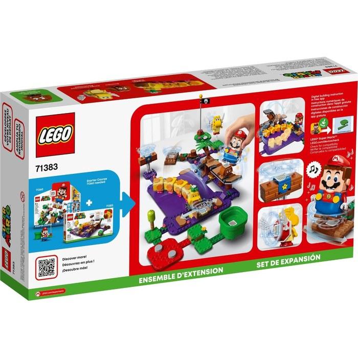 LEGO Mario Hanachan & Flurry Action Challenge Building Toy, Kuribo Patapata, 7+ Years 71383