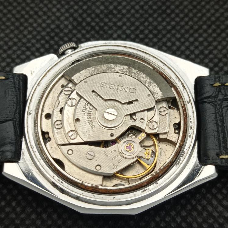 USED VINTAGE SEIKO 5 AUTOMATIC 6309A JAPAN MENS ORIGINAL DIAL WATCH A413425-2 SKU621a-a413425