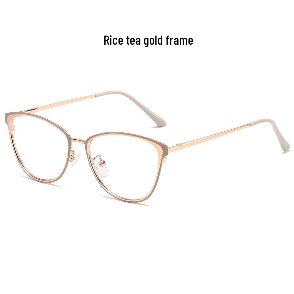 Trendy Cat Eye Glasses with Anti-blue Light & Myopia Options for Women
