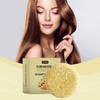 Hoegoa Ginger Shampoo Bar - Gently Cleanses Hair, Moisturizes Strands, Smooths And Adds Shine, Scalp Massage Shampoo Bar