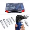 Professional Riveter Set Includes 72 Accessories Ergonomic Handle And Durability Construction For Woodworking Projects