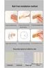 Punch-Free Aluminum Alloy Bathroom Door Deadbolt Lock
