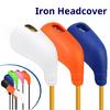Soft TPE Iron and Wedges Golf Club Head Cover Golf Iron Headcover Protective Cover to Protect Your Golf Clubs