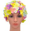 Women's Retro Floral Swim Cap
