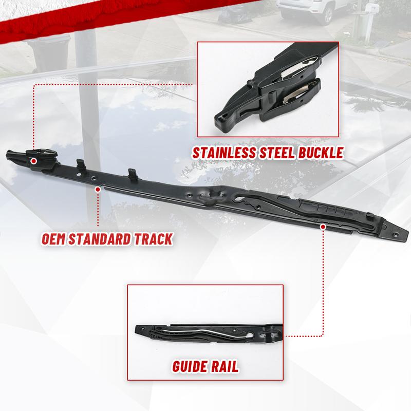 Sunroof Track Assembly Repair Kit for Ford F150 F250 F350 F450 FL3Z-1651071-A Car Accessories