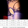 Women Oil Shiny Stocking Open Crotch Erotic Sexy Lingerie Smooth Transparent Pantyhose Crotchless Intimates Plus Size Tights