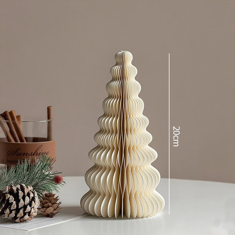 Papierowa Choinka Plaster Miodu 3D Święty Mikołaj Kula Plaster Miodu Dekoracja Stołu Ozdoby na Biurko Dekoracje na Przyjęcie Bożonarodzeniowe
