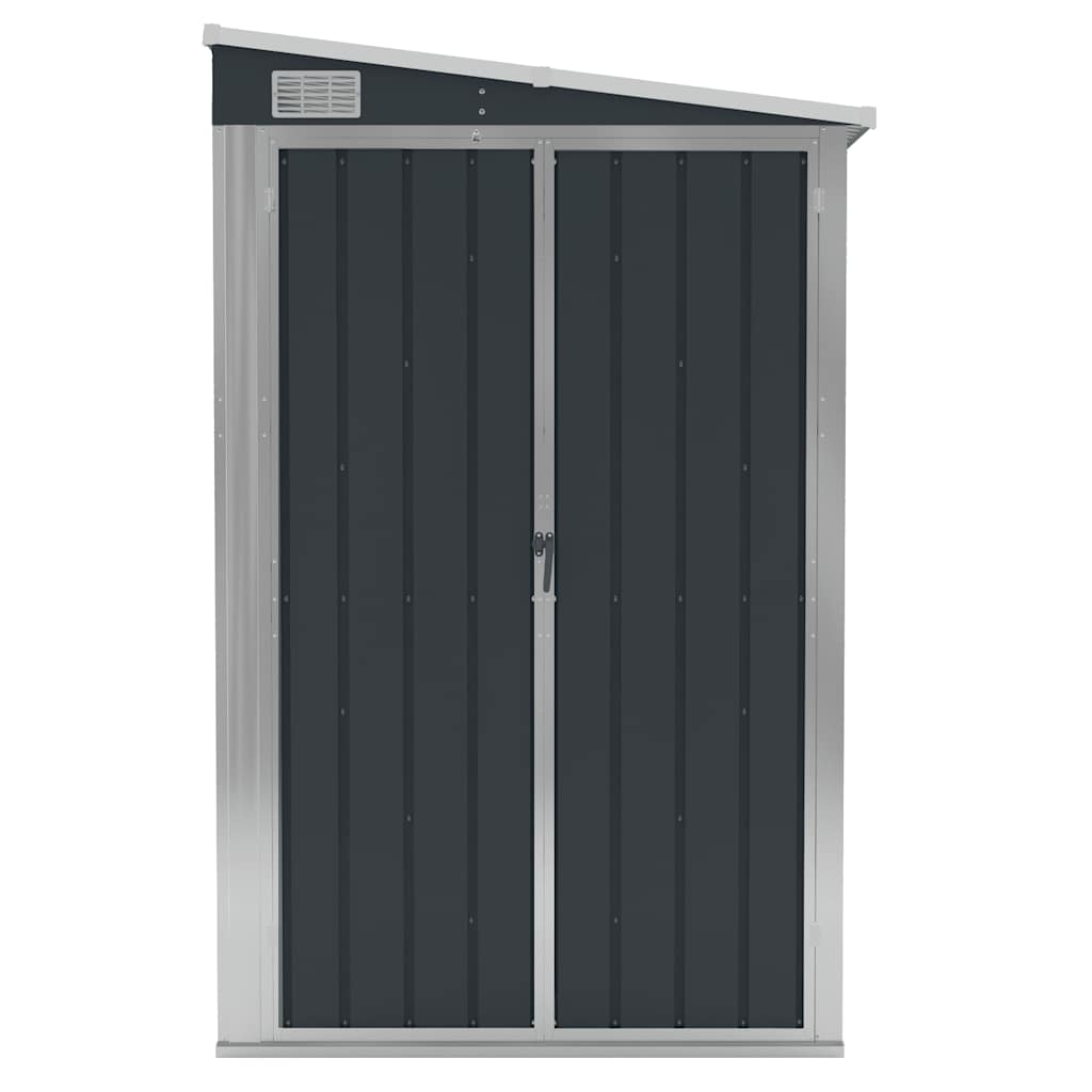Vidaxl Garden Shed, Wall-Mounted, Anthracite, 118X288X178 Cm