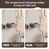 Garage Garden Kitchen Mop Organizer Wall Hanging 6-Piece Broom Holder Wall Mount 3 Colors Storage