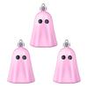 Halloween Hengende Spøkelsespynt Søt Rosa Hvit Spøkelse Halloween Treddekor Mini Spøkelsesdekorasjon for Hjemmefestdekor