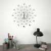 VidaXL Horloge Murale Mouvement Quartz Design Moderne Montre Pendule de Salon 50642