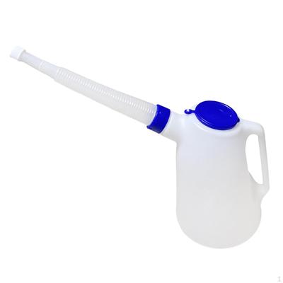 Automotive Oil Container with Cap and Measuring Spout