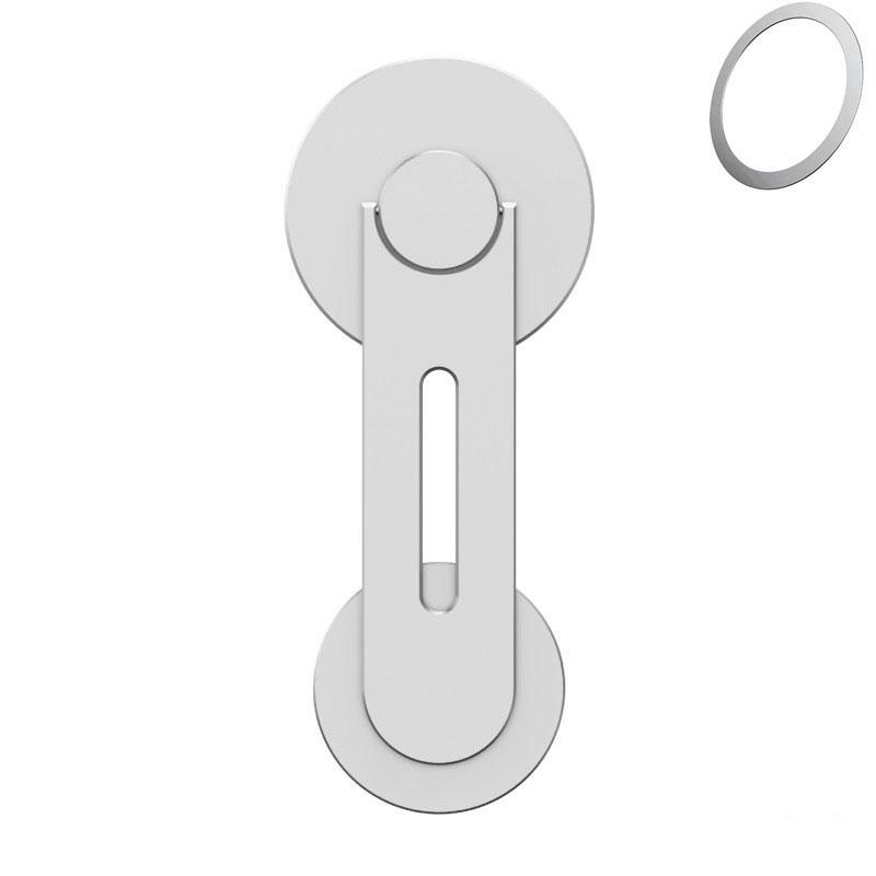 

Для автомобильного держателя MagSafe Stand, бокового крепления для ноутбука, держателя телефона, настольного магнитного крепления для автомобильного ноутбука, для держателя MagSafe Stand серебряный