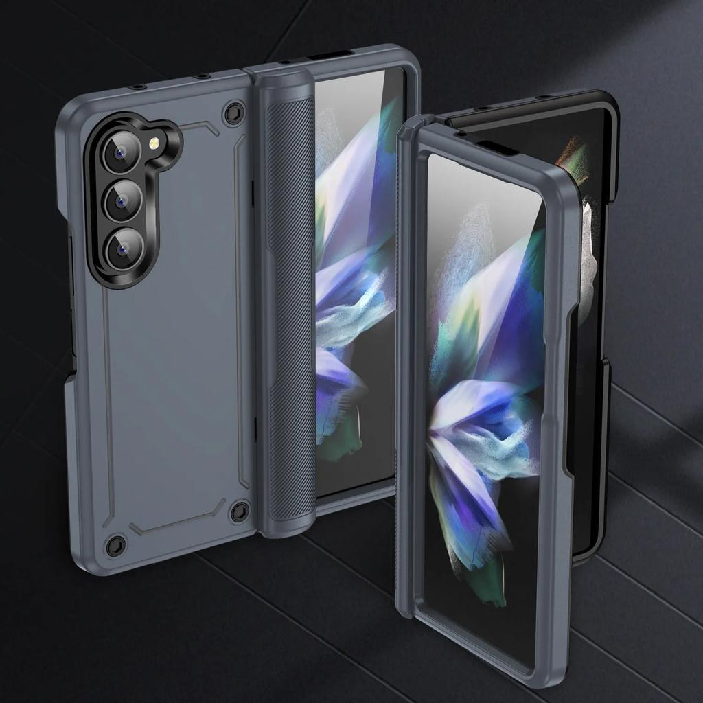 Akcesoria do telefonu komórkowego Samsung Z Fold 5 Zfold5 Etui na zawias do Samsung Galaxy Z Fold 5 Fold5 5G Składane etui ochronne