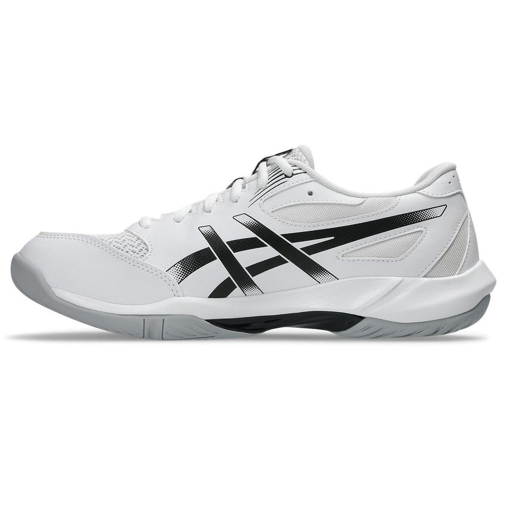 ASICS 12 Indoor Sports Shoes Unisex Size 101 2E GEL-ROCKET (1073A080), Adult, (White/Black), 26.0 cm,