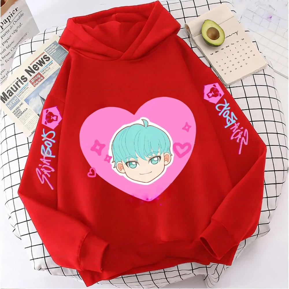 Autumn KPop Demon Hunters Cool Print Children's Hoodies Girls Fashion Oversized Streetwear Casual Boys Hooded Sweatshirt