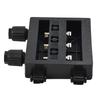 1Pcs 50W-120W 6A Solar Junction Box Electrical Testing Tool Black PV Module Box for 6.5A Solar Panel IP65 Waterproof