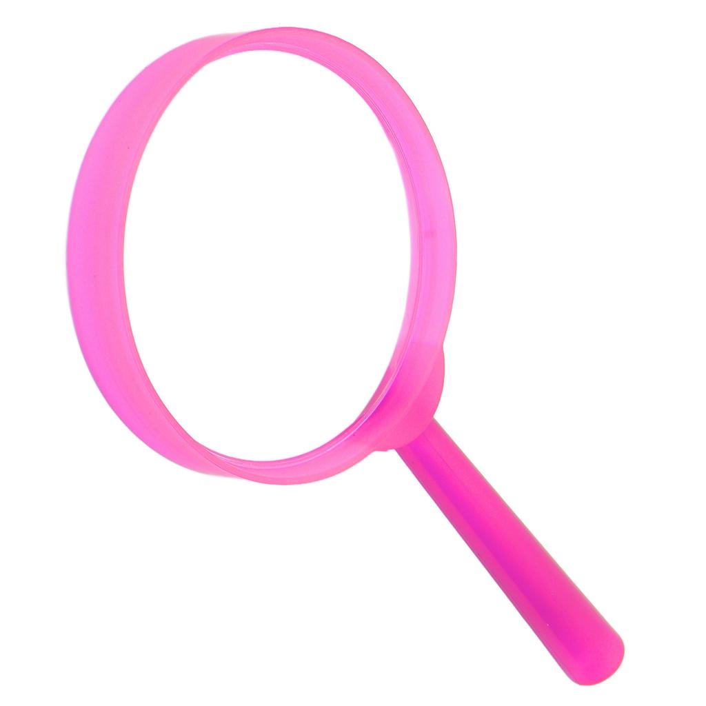   Handheld Magnifier with Plastic Handle Portable Reading Magnifying Loupe for Students Children