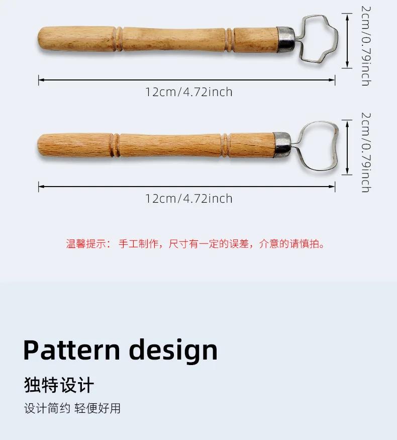 Ceramic Handle Tool Set of 5 Pieces, Water Cup, Teapot Handle Shaping, Scraper, Ceramic Making, Children's Clay Handmade