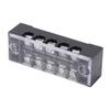 TB‑1505L Terminal Block 5 Positions 600V 15A Dual Row Screw Terminals Strip for Distribution Boxes Distribution Cabinets