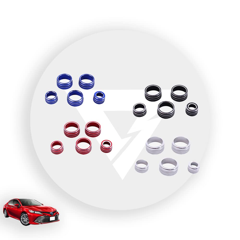 

KUTOOK Camry 70 Series Sports WS Accessories Custom Full Set Console Dial Cover чорний