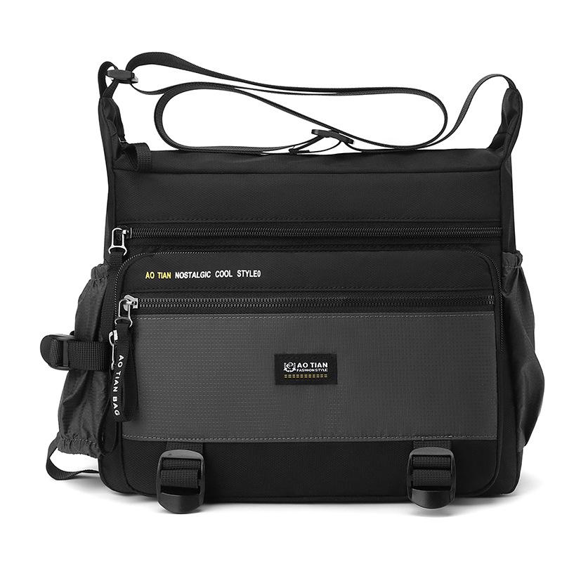 Casual Sports Men's Large Capacity Multi-compartment Shoulder Bag