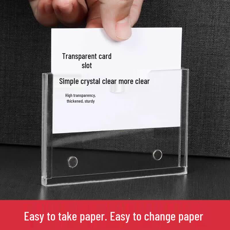 Magnetic Acrylic Label & Price Tag Holders